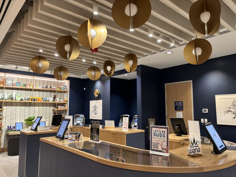 Ohio cannabis dispensary interior representing the state's regulated cannabis market and 2026 cannabis news